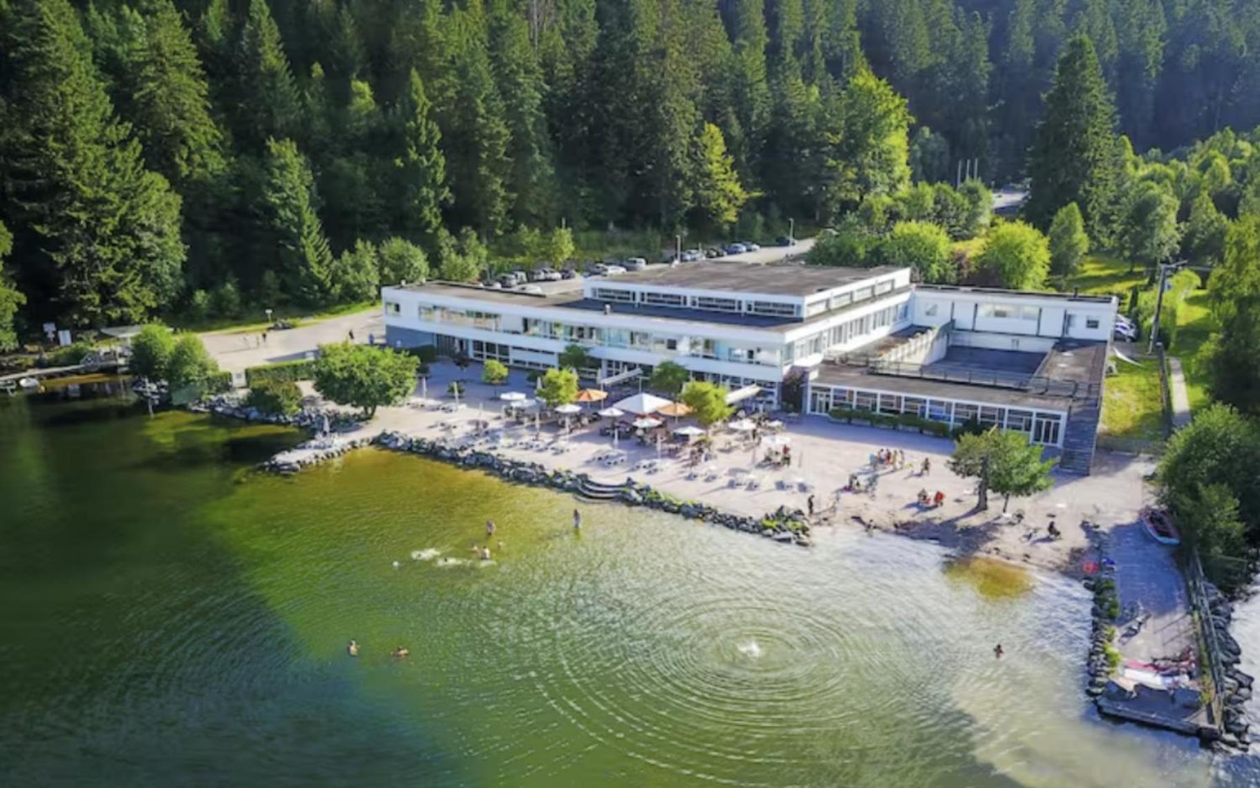 Appart'Hotel Lido Au Bord De L'Eau Gérardmer Exterior foto